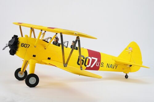 Dynam Stearman PT-17 Yellow 4S RC Biplane 1300mm 51" Wingspan - Picture 9 of 17