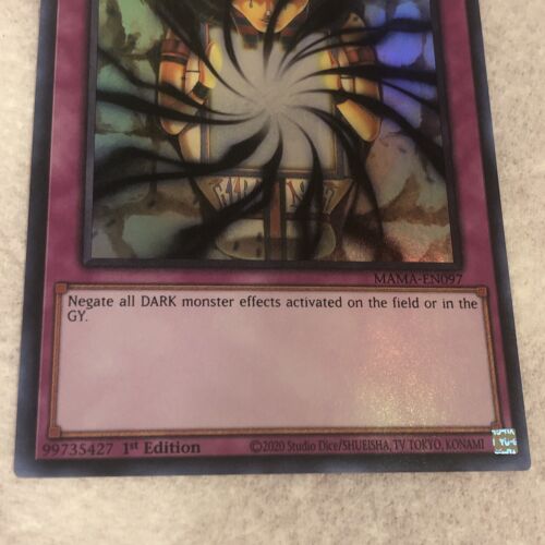 Yugioh Shadow Imprisoning Espejo Trampa Ultra Raro 1ª Edición Tarjeta Holo Lámina Casi Nuevo - Imagen 4 de 6