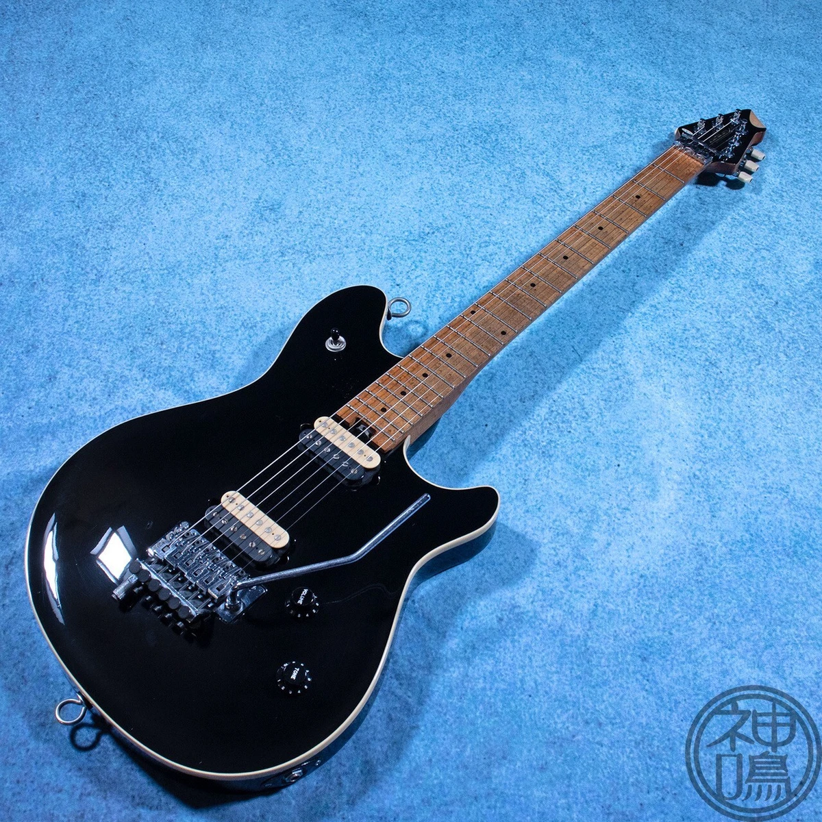 PEAVEY Wolfgang Eddie Van Halen Signature Black USA 1998 Electric Guitar j3443