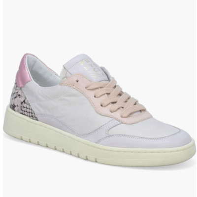 Miz Mooz Veronica Leather Sneaker Lotus Metallic Size 8.5 Euro 39, NWT