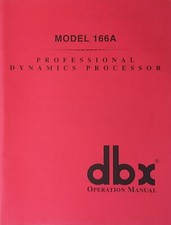 dbx Model 166A Professional Dynamics Processo...