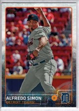 2015 Topps #654 Alfredo Simon NM-MT Tigers