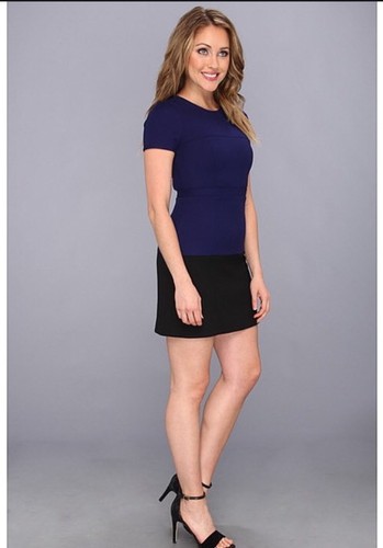 BCBGMAXAZRIA HANNAH ORIENT BLUE KLEID - Bild 4 von 6