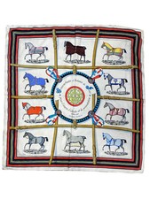 HERMÈS PARIS FOULARD DONNA WOMAN SCARF VINTAGE JHF2960