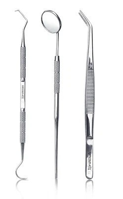 DENTAPLEX Dental Teeth Whitening Cleaning Kit Plaque Calculus Tartar Remover Tools Kit