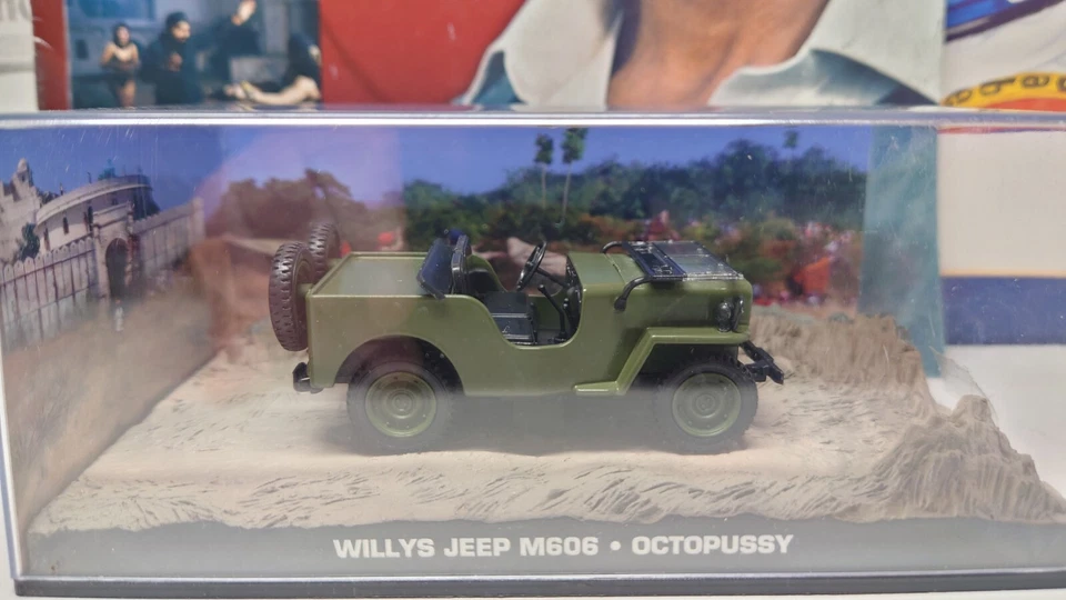 EAGLEMOSS / UH - james bond 007 - WILLYS JEEP M606 - 1/43 SCALE MODEL CAR - 46 - Image 3 of 4
