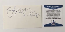 Yaphet Kotto Signed Autographed 3x5 Card BAS Beckett Certified Alien Running Man