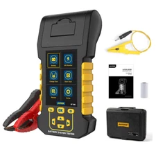 Automotive Battery Tester 12V 24V Charging Cranking Battery Diagnostic Analyzer 