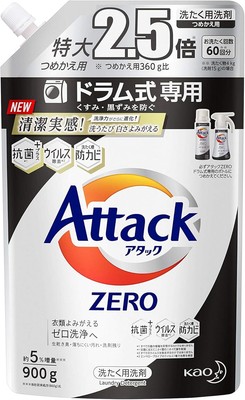 [Large capacity] attack Zero (ZERO) Laundry detergent (Laundry Detergent) Drum
