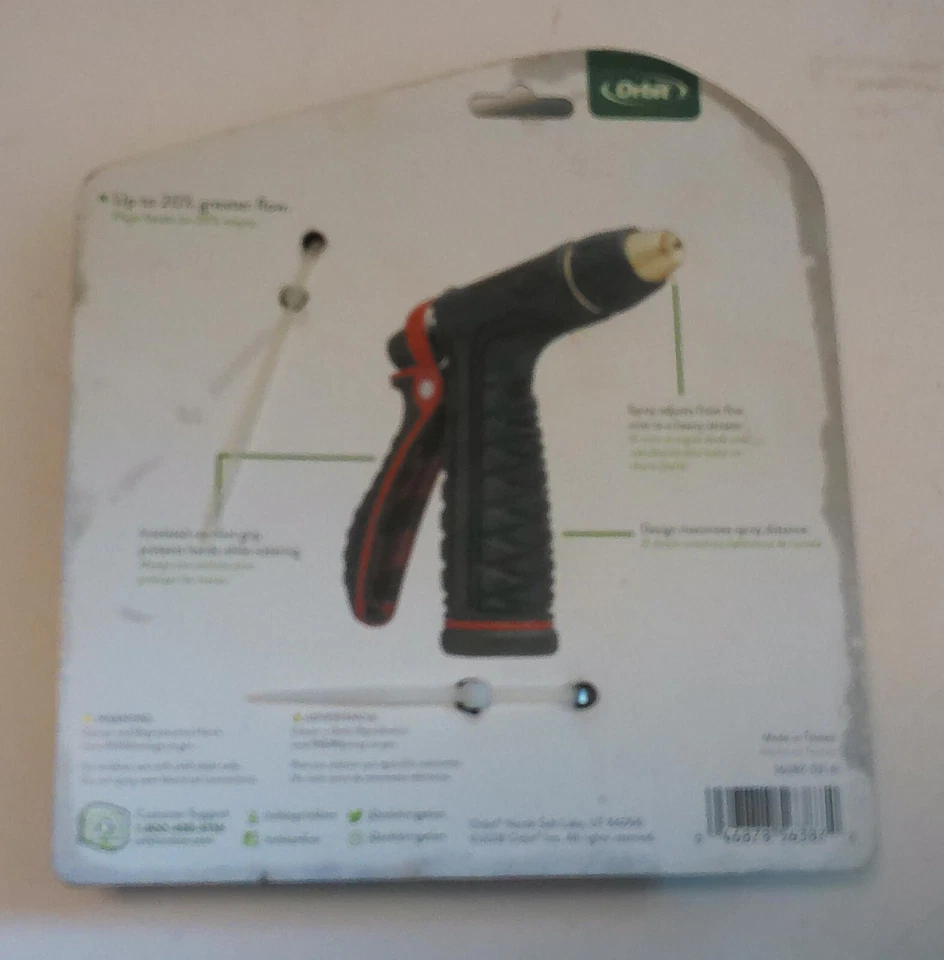 Boquilla de pulverización de control de pulgar Orbit 56387-03 patrón ajustable Pro Flo - negra Foto 2 de 2
