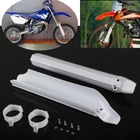 Universal 55mm Plastic Fork Tube Protector Guards For Honda Yamaha KTM Dirt Bike