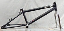 Cuadro de Bicicleta BMX Kink Graffix Años 2000 11" Negro Cromoly Nueva Escuela Retro Freestyle