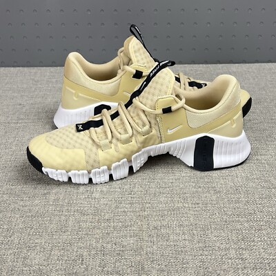 Nike Free Metcon 5 TB Vegas Gold White Black FN6616-701 Men\'s Size 9 Nike Free Metcon 5 TB Vegas Gold White Black FN6616-701  main image 3