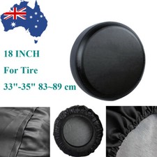 18 INCH SPARE TYRE COVER FOR FORD F-150 F250 F350 UTE BACKUP 33-35'' PICKUP TIRE