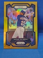 RAFAEL PALMEIRO 2024 PRIZM FOTL #33 TRUE GOLD SSP 03/10 🔥 🔥 