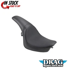 Drag Specialties 0802-0465 Predator 2-Up Seat Smooth for Deuce 00-07 FXSTD