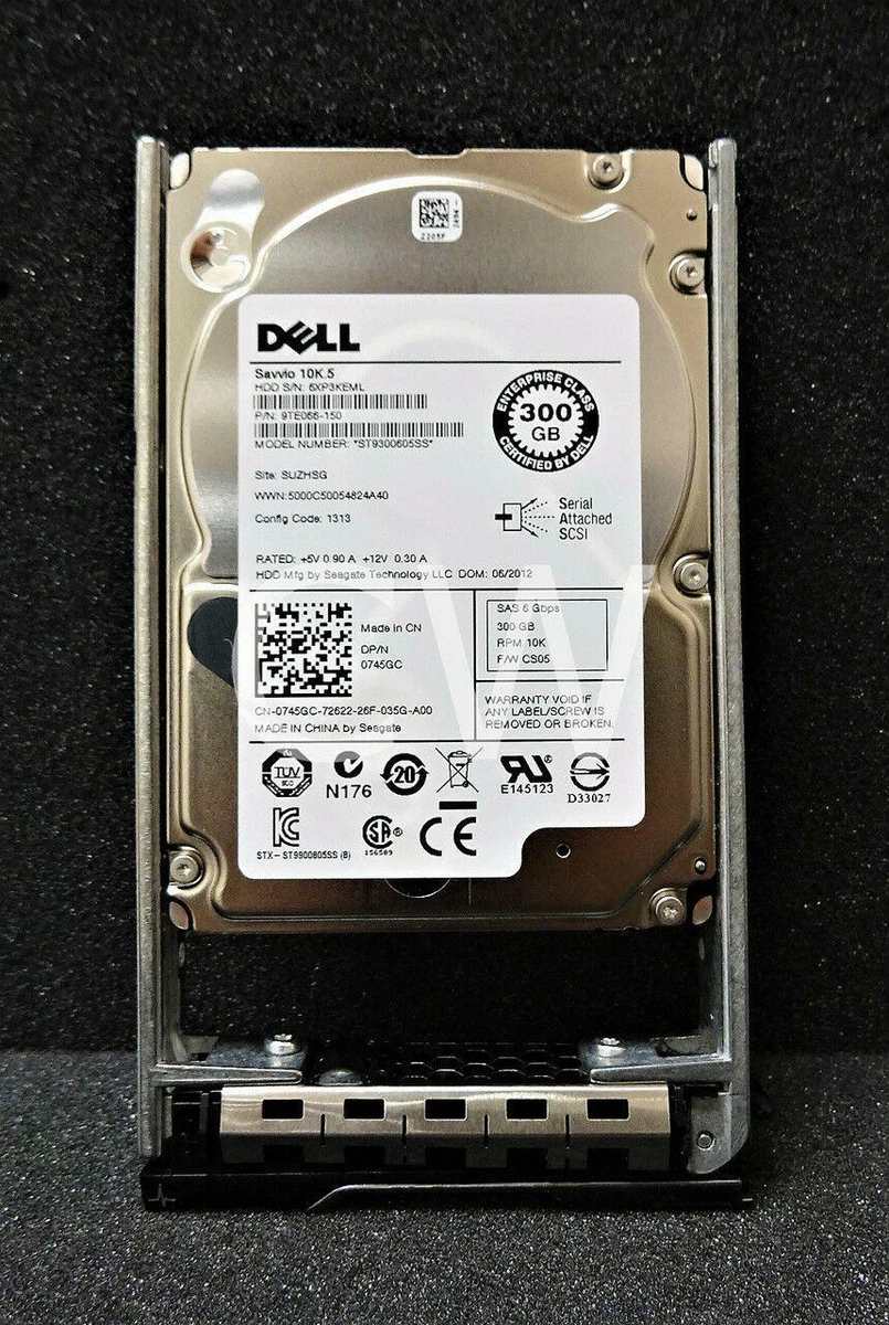 Dell 300GB SAS 2.5 Inch Internal Hard Disk Drives for sale | eBay