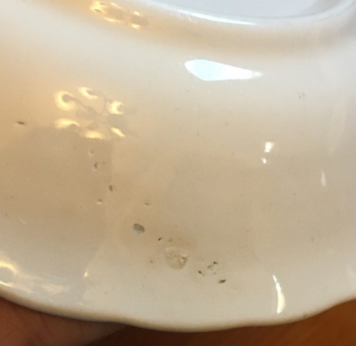 W S George Bolero 6" Untertasse Dessertschale Pfirsichblüte 2er Set - Bild 7 von 7