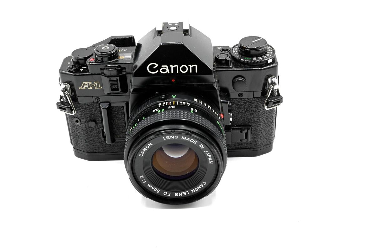 Canon A-1 A1 35mm SLR Film Camera | Manual Focus | 50mm f Canon A-1 A1 35mm SLR Film Camera | Manual Focus | 50mm f