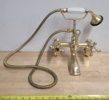 Vintage Brass 1900's English tap Faucet for bathroom Tub  