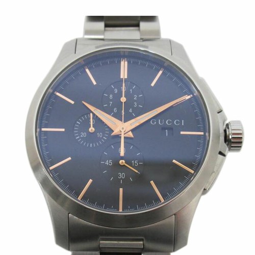 GUCCI G Timeless Chronograph Men s Quartz YA126272 184 SA Rank 63 Used