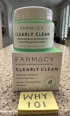 FARMACY Makeup Meltaway Remover Cleansing Balm 3.4oz/100mL FULL SZ w/spatula NEW