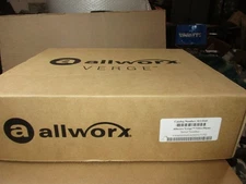 Allworx Verge 9304 Voip IP Display Phone 8113040 Black Curly Ethernet VOIP NEW