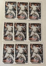 2023 Topps Update Randy Vasquez Rookie Lot x9 Base Yankees 
