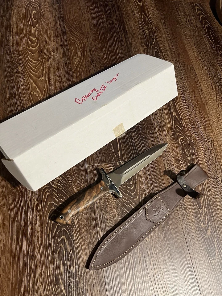 Daga de comando Russ Kommer Browning modelo 213 grado 4 - rara edición 1 de 500 Foto 3 de 4