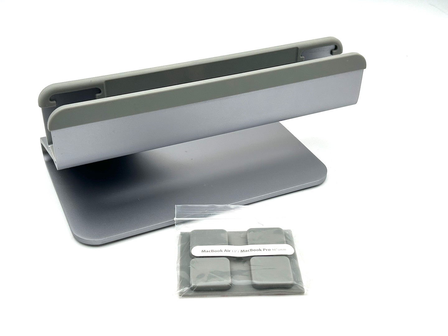 RainDesign mTower Vertical Laptop Stand Silver with Inserts