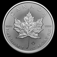 CANADA 5 Dollars Argent 1 Once Maple Leaf 2026