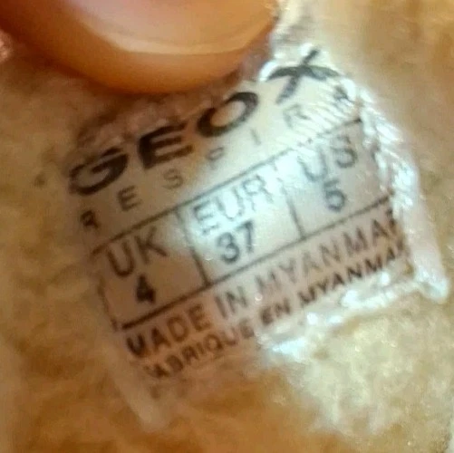 Geox Boys Hi Top Trainer Chukka Boots Size 5 Mens New Soft Fur Waterproof  - Image 4 of 4