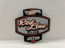 Hot Wheels 2019 Red Line Club Membership Patch FREE SHIPPING
