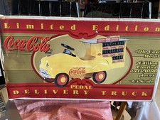 Vintage 1996 Coca-Cola Limited Edition Pedal Delivery Truck NEVER OPENED 13701