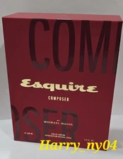 ESQUIRE COMPOSER  BY MICHAEL MALUL  EAU DE PARFUM SPRAY 3.4 oz / 100 ML NEW