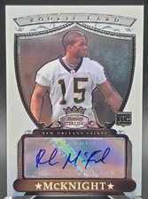 RHEMA McKNIGHT 2007 Bowman Sterling #BSRA-RM Rookie Card RC AUTO. rookie card picture