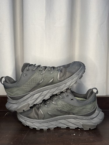 Hoka One One Anacapa Low GTX Gore-Tex Black Hiking Shoe Waterproof Women’s US 8B - Picture 6 of 9