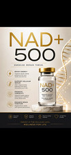 NAD+ 500mg Capsules Supplement for Energy Support, Brain & Memory, Anti-Ageing