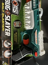 Bug Slayer Salt Blaster Bug Killer Fly Stopper Air Warrior with Safety NEW 