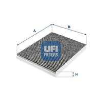 UFI Filter, Innenraumluft 54.263.00 FüR Audi Seat Skoda VW