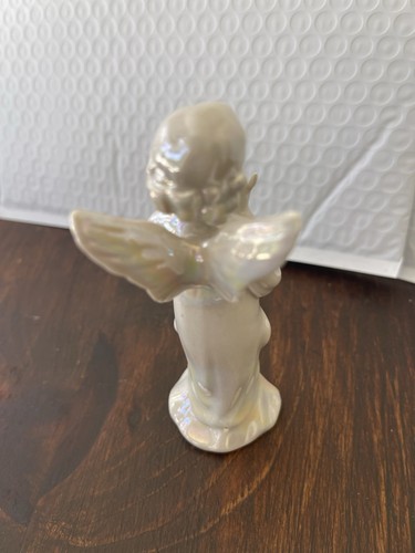 Dresden Germany 8 Musical Angels, Preowned, Angel With Harp Has Cracked Wing - Picture 9 of 18