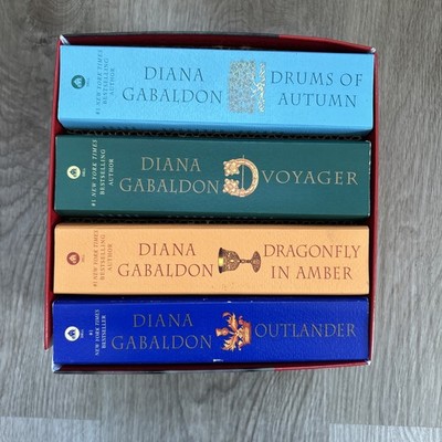The Outlander Series By Diana Gabaldon Boxed Set Paperback Books 1-4 Starz Show