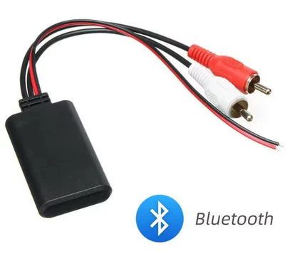 Adaptateur Audio Bluetooth 5.0 pour Voiture 2 Entrées RCA Câble Adaptateur de... - Photo 1/4