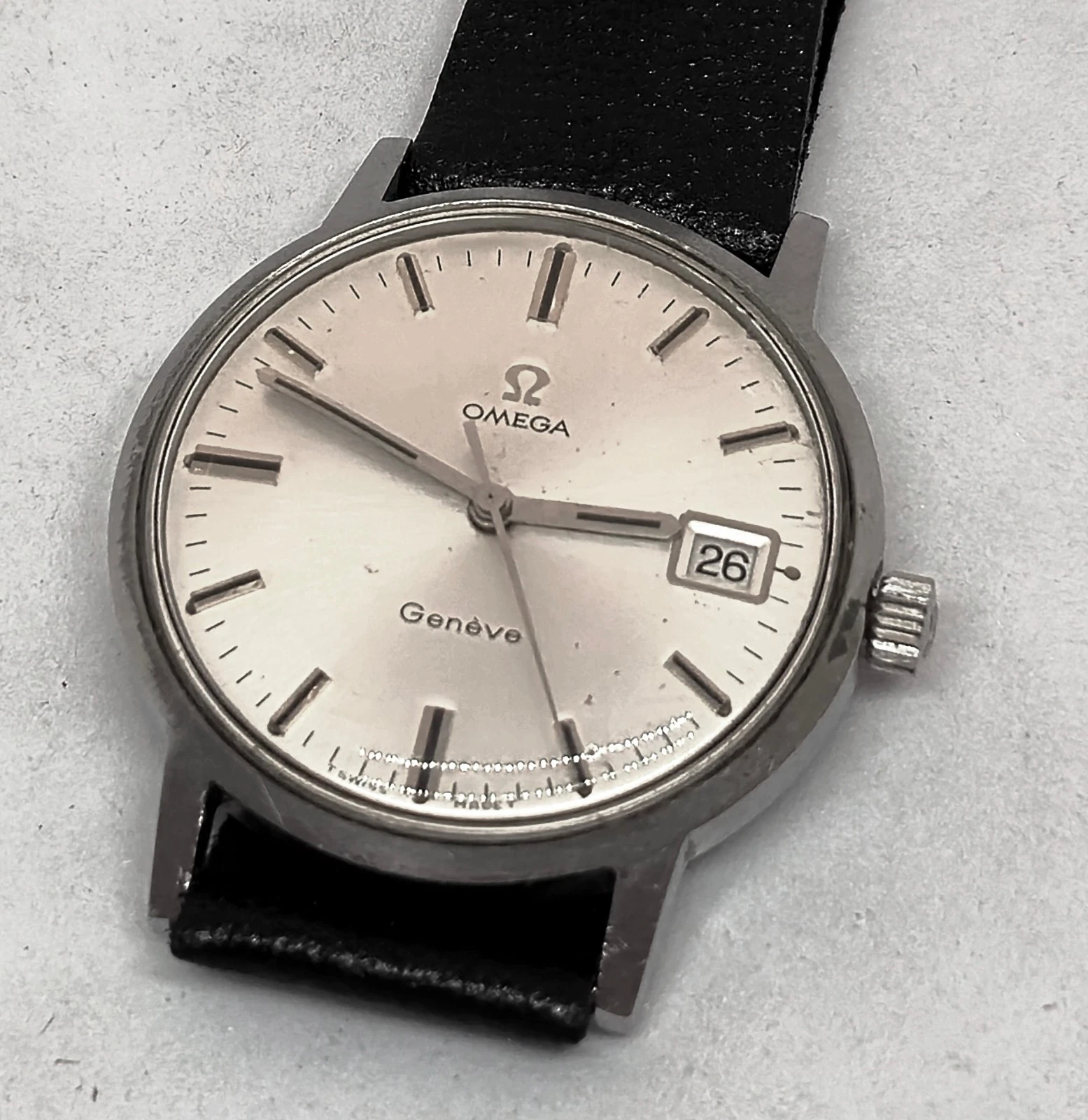 Omega — OMEGA WRISTWATCH GENEVE MANUAL WIND CAL 613 WITH CALENDAR