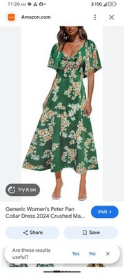 Floral Dress Size Medium Great for Most Events Or Day to Day Wear Free Shipping
