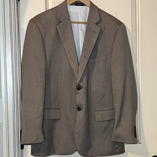 Stafford Essentials Men's 40S Classic Fit Two-Button Blazer Sport Coat Jacket