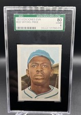 1972 Ediciones EVA  Satchel Paige Winter League  Sticker SGC 80 EX/NM 6 #222 PR