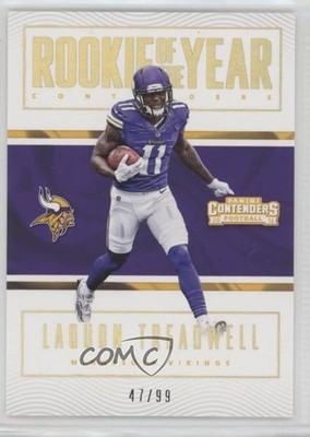 2016 Panini Contenders Rookie of the Year Holo 47/99 Laquon Treadwell #6 RC fm0