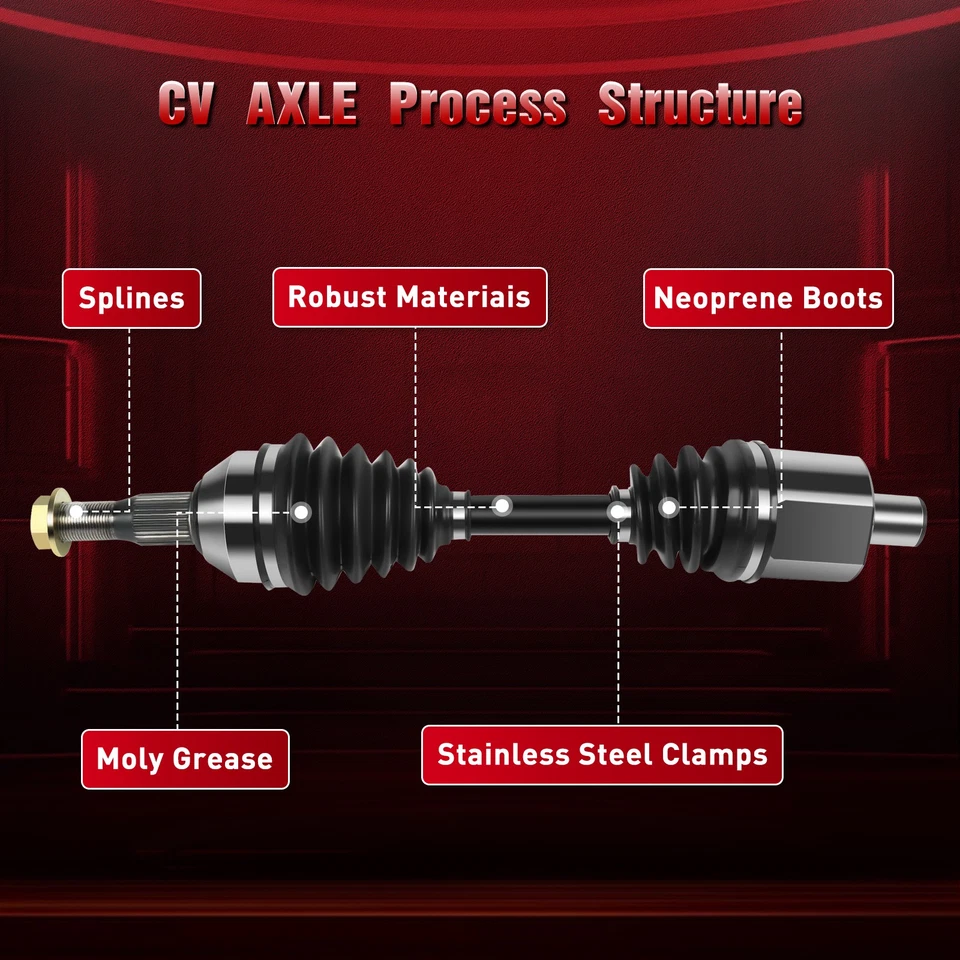 Front Driver Left Side CV Axle For Buick Park Avenue 3.8L 1997-2005 - Image 2 of 4