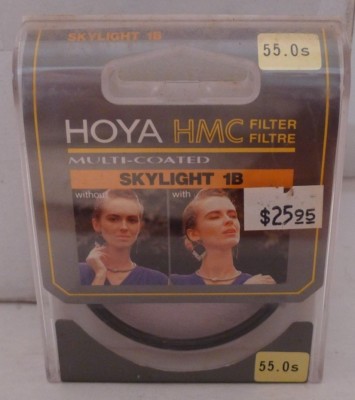 Hoya HMC Skylight (1B) 55mm Filter +Product Case - NEW - Made in Japan